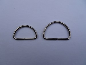 D-Ringe 30/40 mm (Silber)